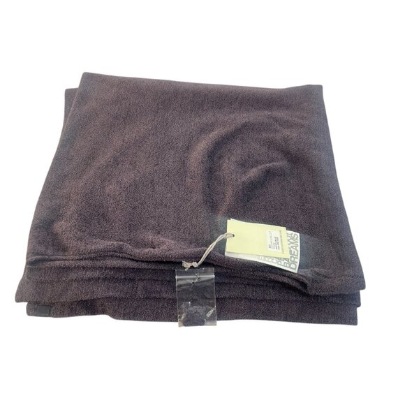 BAREFOOT DREAMS Asymmetrical Poncho Pacific Blue Cozy chic Ultra Lite One SZ new - Picture 4 of 4